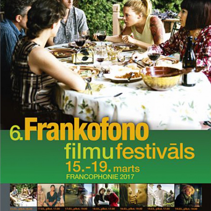 6. Frankofono filmu festivāls